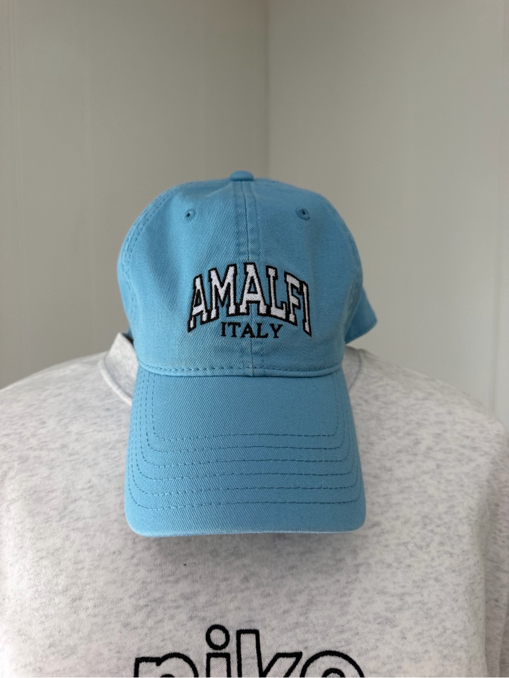 Amalfi Italy Light Blue Baseball Cap